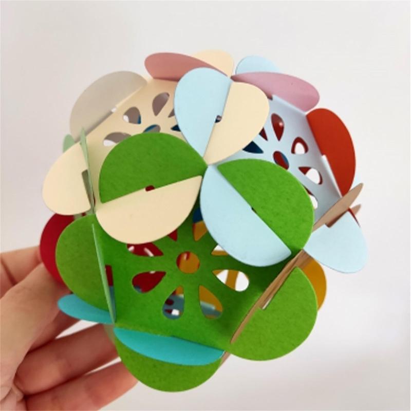 3D Flower Metal Cutting Dies DIY Craft Carbon Steel Embossing Template Stencil Scrapbooking for Card Die Cuts Mold