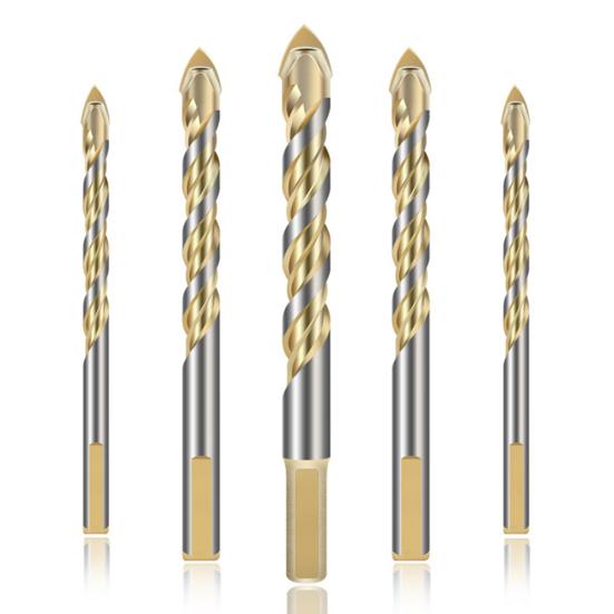 

5-12 мм треугольное сверло из сплава для плитки, цемента, стекла, мрамора, инструмент для сверления отверстий 5Pcs 6-12mm