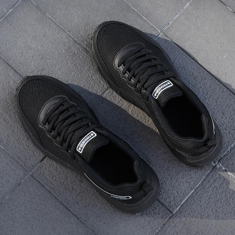 Summer New Mesh Breathable Sports Casual Shoes Versatile Lightweight Lace-up Mesh Shoes Low-top Women's Shoes