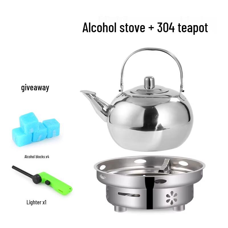 Stainless Steel Alcohol Stove Mini Hot Pot