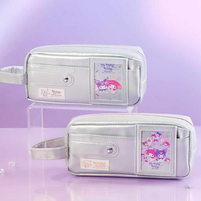 Sanrio Girly Heart Large Pencil Case & Makeup Bag - Cartoon Stationery Box