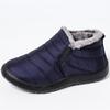 Women Boots Slip On Winter Shoes Women Ankle Botas Mujer Waterpoorf Snow Boots Female Plush Flats Casual Shoes 35-44 WSH4162