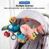 Soft Hanging Rattle Baby Toys for Crib Stroller Brain Development Educational Hand Grip Stuffed Animal Mobile Toy