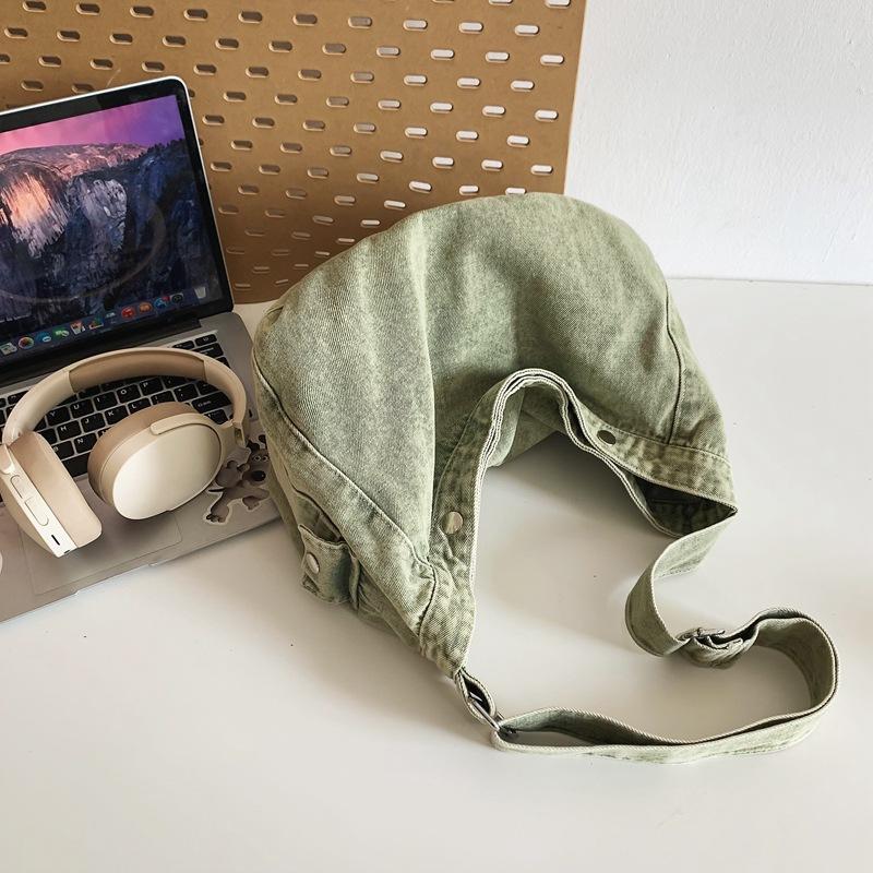 Canvas Bag Women's Denim Crossbody Bag Shoulder Bag Women's Bag