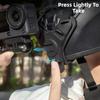 Wide Compatible Helmet Camera Mount Holder with Quick Release and Adjustable Angle for Action Videos