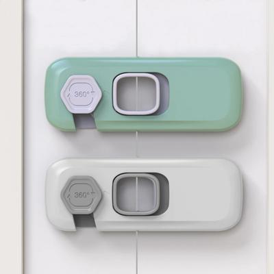 Child Safety Lock Buckle Baby Hand Opposite Door Cabinet Closing Baby Protection Refrigerator Drawer Anti-Pinch Hand Door Locks