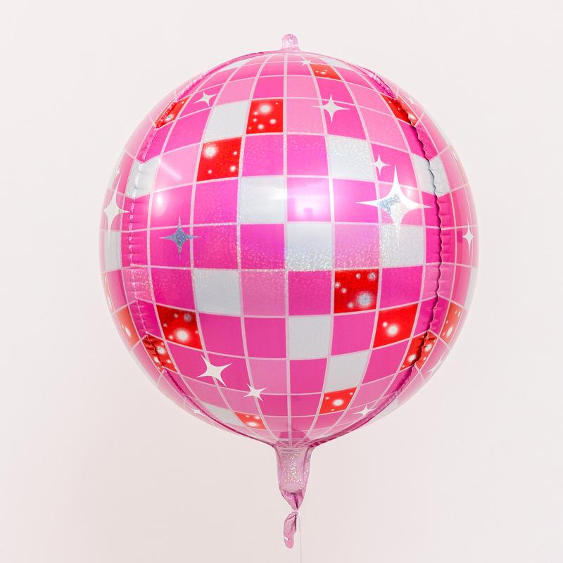 22" 4D Disco Aluminum Foil Balloon for Parties and Events