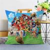 Federa Cuscino Monkey D Luffy One Piece Esclusiva per Fan Anime Edizione Limitata Decorazione a Tema Tesoro per Camera da Letto Stanza del Dormitorio