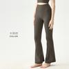 No size yoga flared pants women's high waist hip yoga clothes fitness average size no micro-pull yoga pants