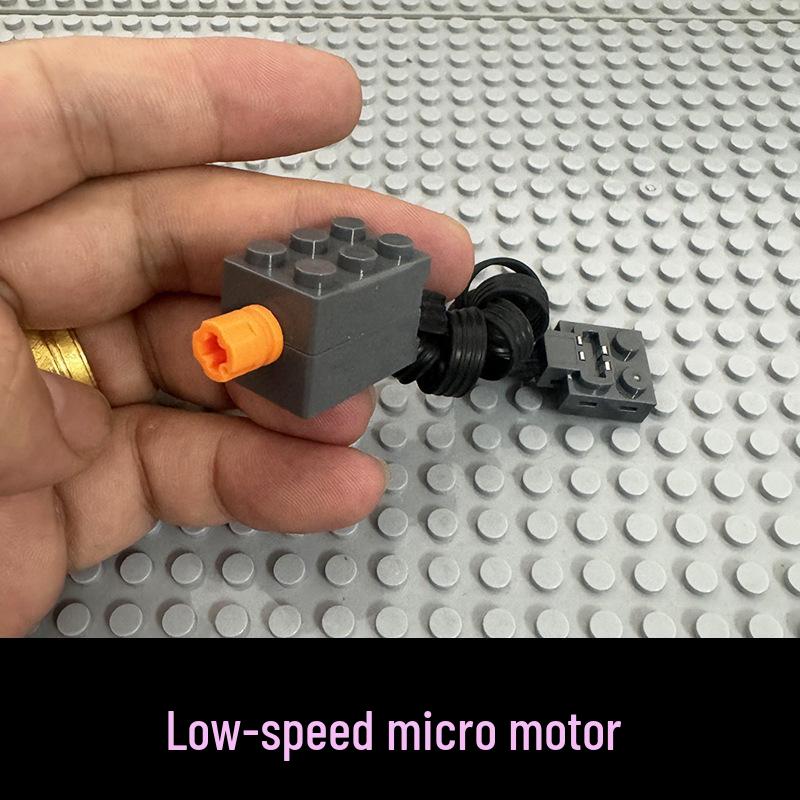 Accessori Elettrici PF Compatibili LEGO Motore M e Ricevitore per Blocchi da Costruzione Radiocomandati