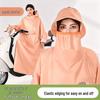 Long Style Electric Vehicle Raincoat - Full Body Thickened Anti-Torrent Adult Cape