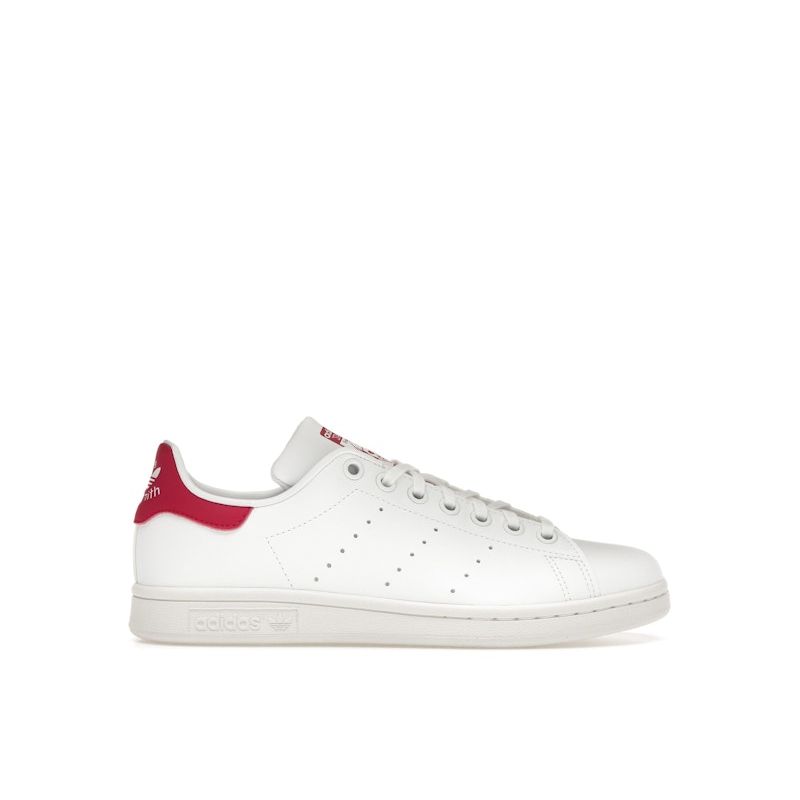 

adidas Stan Smith J White Bold Pink Kids Sneakers Cloud-White FX7522 37⅓