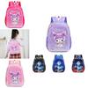 Adorable Cartoon Hard Shell Backpack For Kids Oxford Fabric Lightweight School Bag