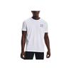 Under Armour Alphabet Logo Running Sports Crew Neck T-Shirt Men Tops White 1369406-100