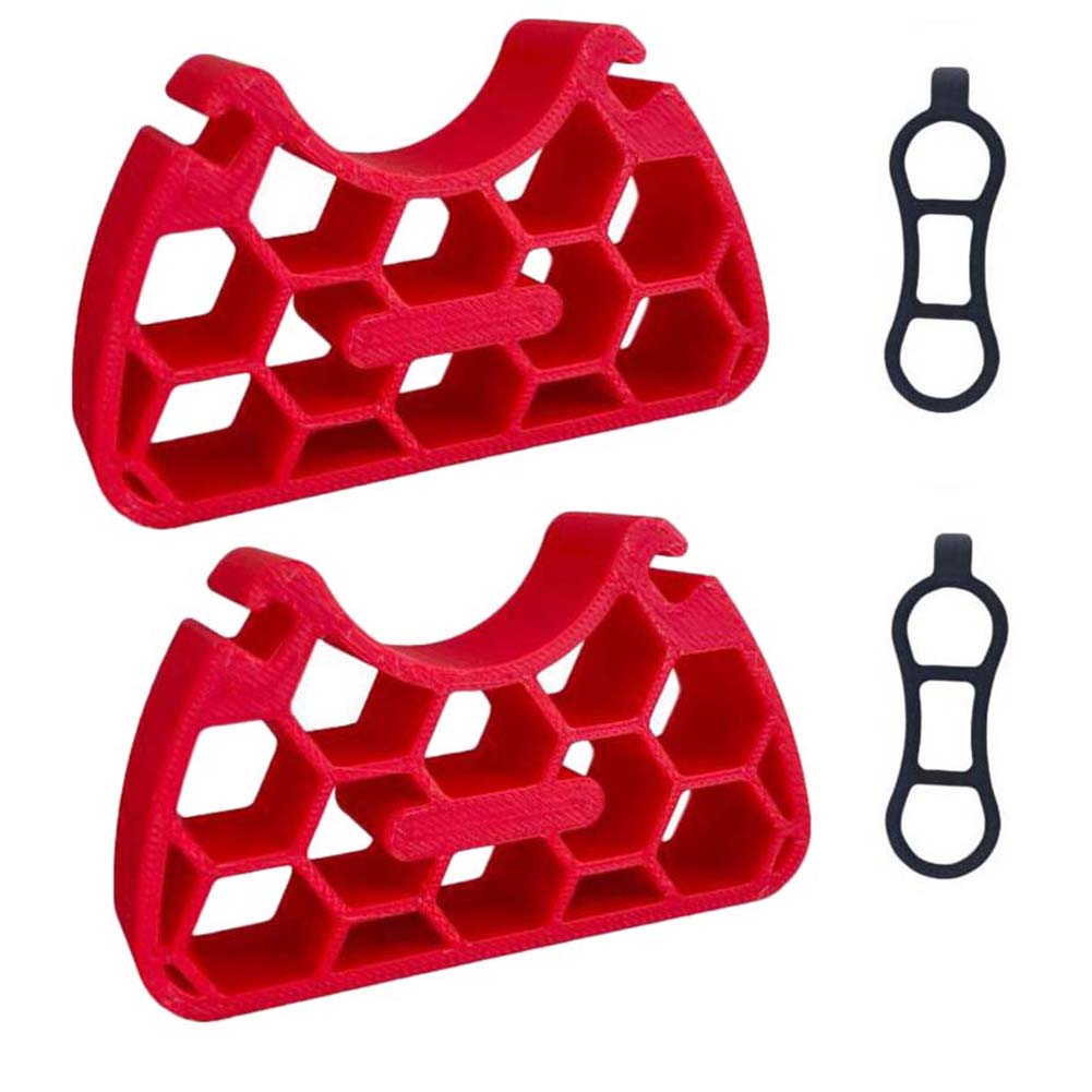 2PCS Clip On Bike Handlebar Stand for Stabilizer with Resistant Plastic and Rubber Pads Fits 29 to 34MM MTB and E Bikes