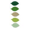 200pcs High Simulation Simulation Leaves Exquisite Details Fabric Leaves  DIY Crafts