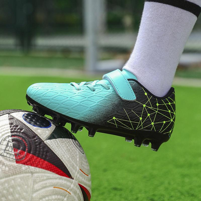 Children's football shoes spikes male and female primary and secondary school students competition training shoes wear-resistant football shoes male