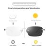Pochromic Anti Radiation Glasses For Women Men Rimless Eyeglass Transition No Frame Eyeglass Shade Computer Eyewear Frameless