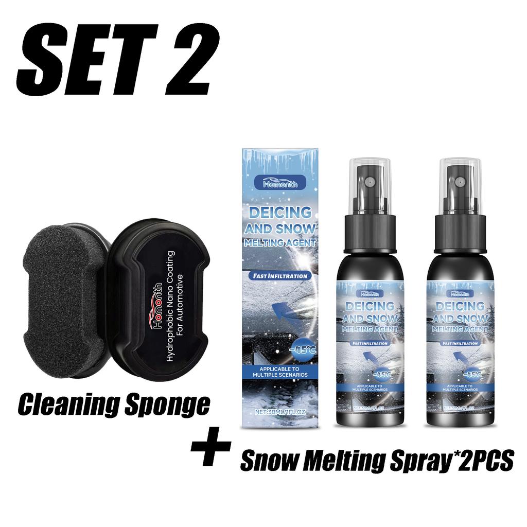 Car Windshield De-Icer Spray Fast Acting Ice Snow Melter Essential For Safe Winter Driving Product De-icing Snow-Melting Agents