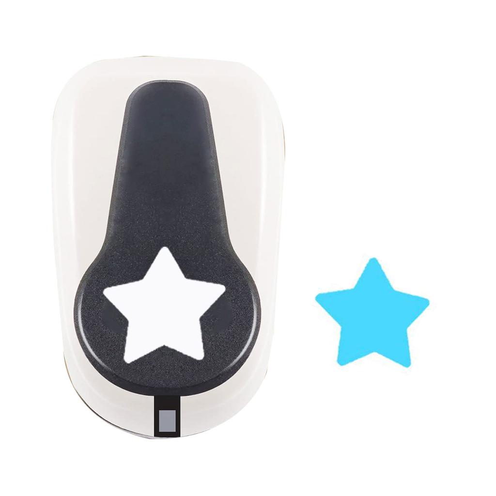 Five-pointed Star Hole Punch Single Hole Puncher for DIY Wedding Invitation Christmas Card Making Scrapbooking Art Craft