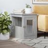 VidaXL Dog Cage Furniture, Dog Kennel with Lockable Door, Dog House, Living Room Side Table, 838314