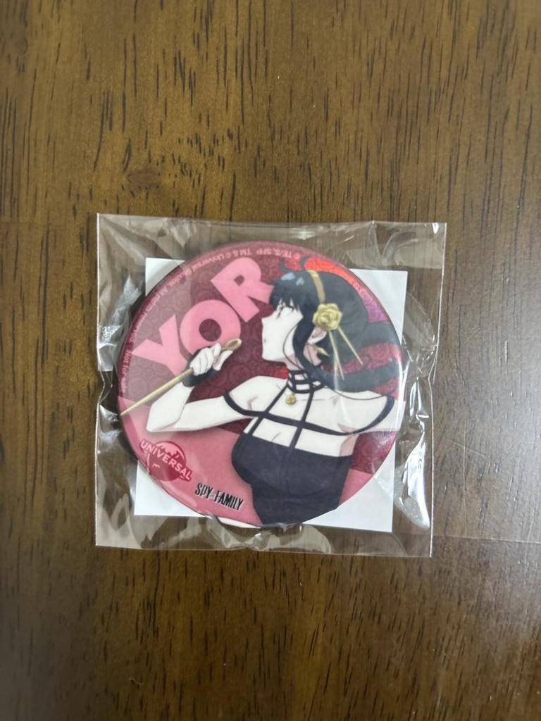 [USED] SPY×FAMILY USJ Special 1-Day Pass Limited Edition Bonus Badge (3 Types)
