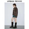 UR Women's 2025 Winter Amber Flow PU Padded Jacket