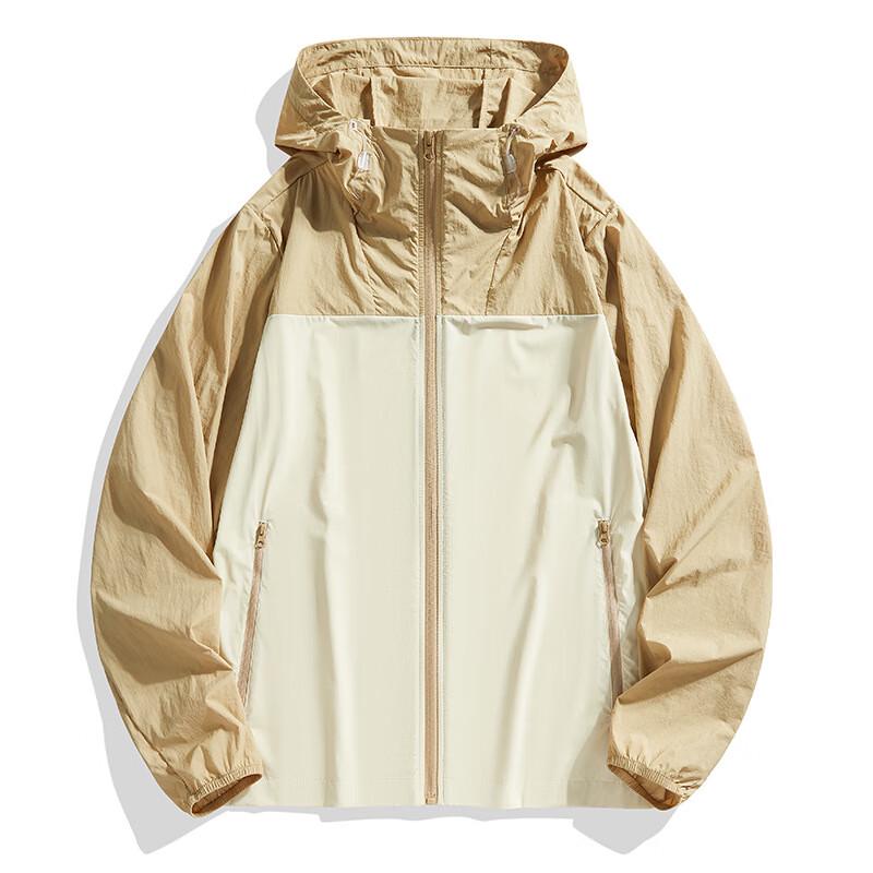 Men's Ultralight Quick-Dry Color-Block Sun Protection Jacket