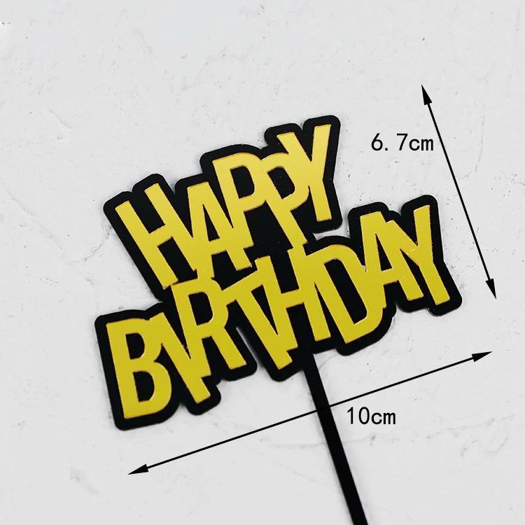 Remote-Control Off-Road Vehicle Cake Decoration for Boys' Birthday – Racing Flag Insert Cards