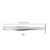 Stainless Steel Convenient Small Tool Eyebrow Pliers Eyebrow Tweezers Professional Eyebrow Hair Removal Tweezer Flat Tip Tools