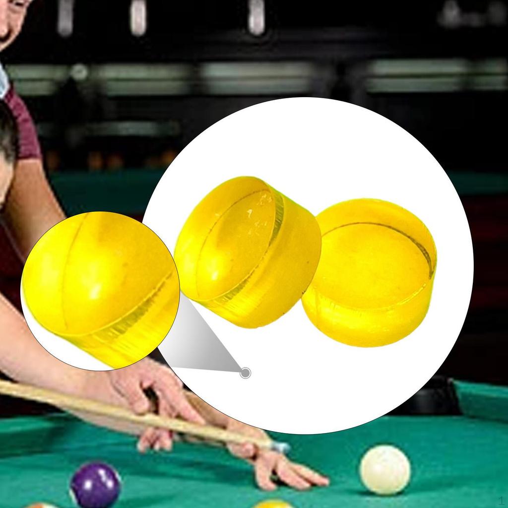 2 Pack 14.6mm Jump Pool Cue Tips Indoor