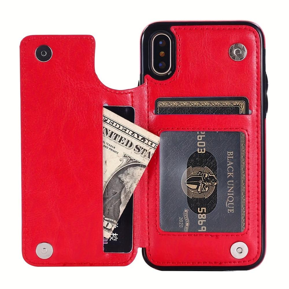 Leather Wallet Case For IPhone 14/13/12/11/Pro Max/Mini/XR/X/XS Max/8/7/6S/6 Plus/SE2/SE3/2022/2020 - Card Holder & Flip Back Cover