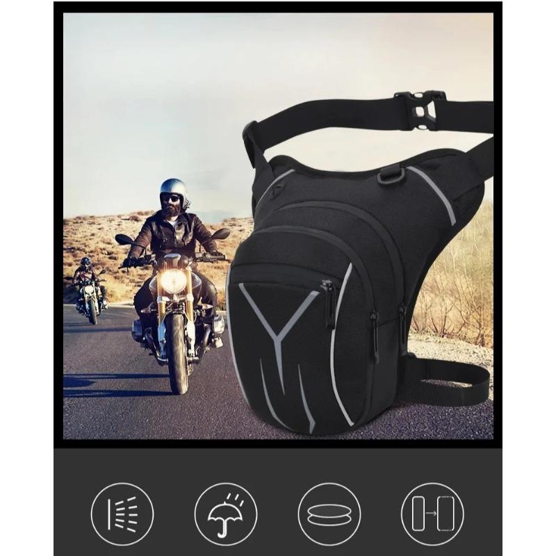 Waterproof Drop Leg Bag Thigh Hip Bum Belt Leg Waist Bags Travel Tour Riding Motorcycle Fanny Pack Universality Travel Bag