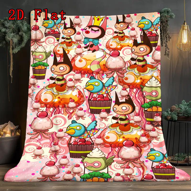 The Mythic Journey 2D Flat Pattern Flannel Blanket High quality All Seasons Warmth and Comfort Perfect for Christmas Gifts.MMT0918455