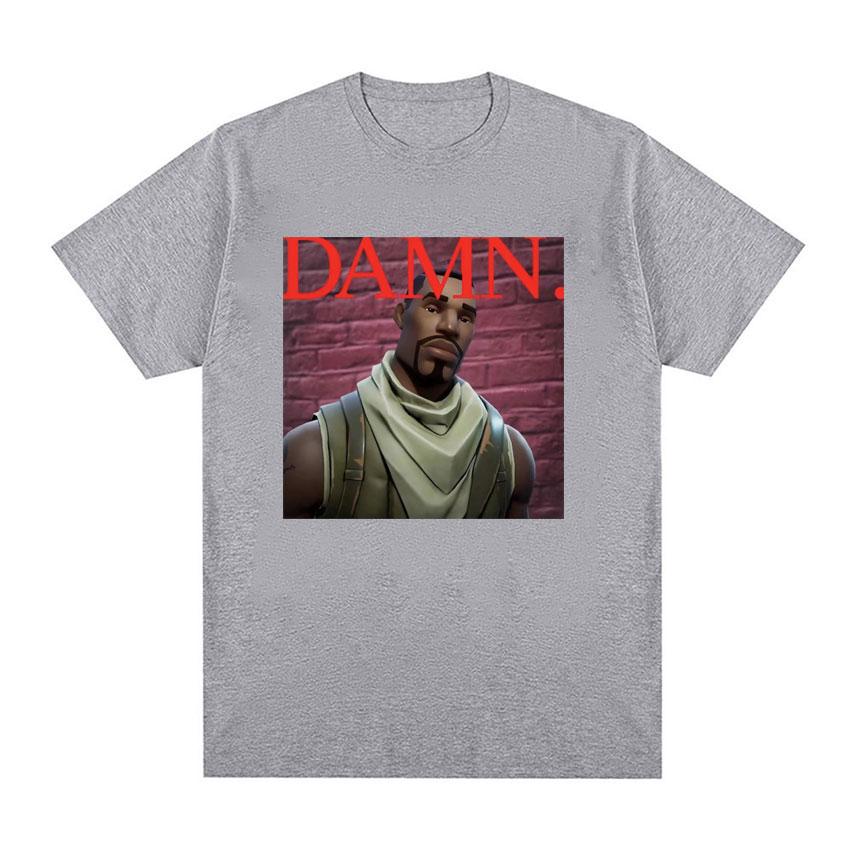 Kendrick Lamar Spitfire T Shirt Damn Album Funny Meme Graphic Tshirt for Unisex Clothing Vintage Cotton Short Sleeve Tshirts Tops