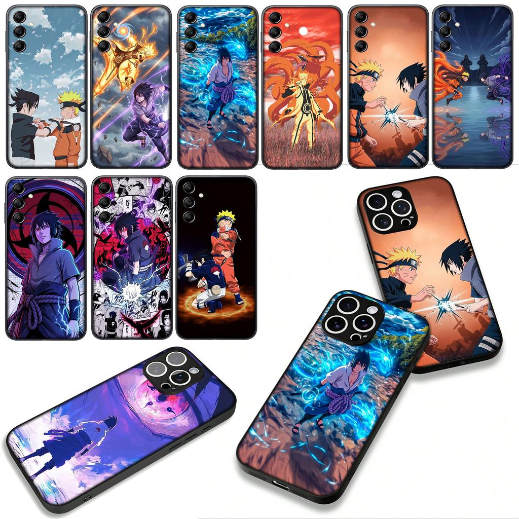 Poster Uchiha Sasuke Naruto Phone Cover Case for Apple iPhone 16 15 14 Plus 13 12 Mini 17 Pro Max + ProMax 16E Air 16+ Casing