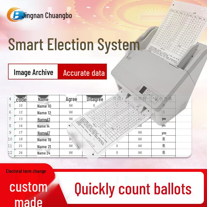 Jingnan Chuangbo Optical Mark Reader & Scoring System CN plug (adapter included)
