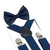 Kids Bow Tie Braces Y Back 3 Clips Adjustable Support for Formal Wear Party Jeans