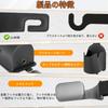 JEYODA Car Drink Rear Seat Seat Luggage Cup Smartphone Drink Storage Car Headrest Car Small Item Easy Installation Car Convenient Gadget Holder, Hook,