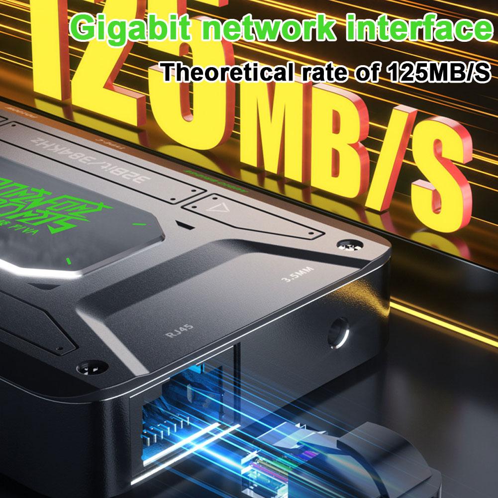 Für Paiwei DS7 Typ-C Dockingstation Dockingstation USB-Konverter Splitter HD zu Universal Ad U8Y4