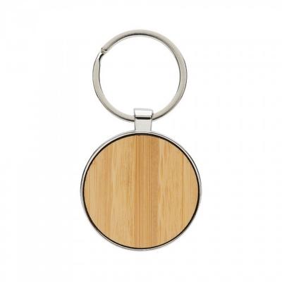 Round Zinc Alloy Recycled Keyring