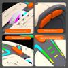 Silver Fox H6 Wired Gaming Mouse - Three-Color Mecha Style for Home and Office Use