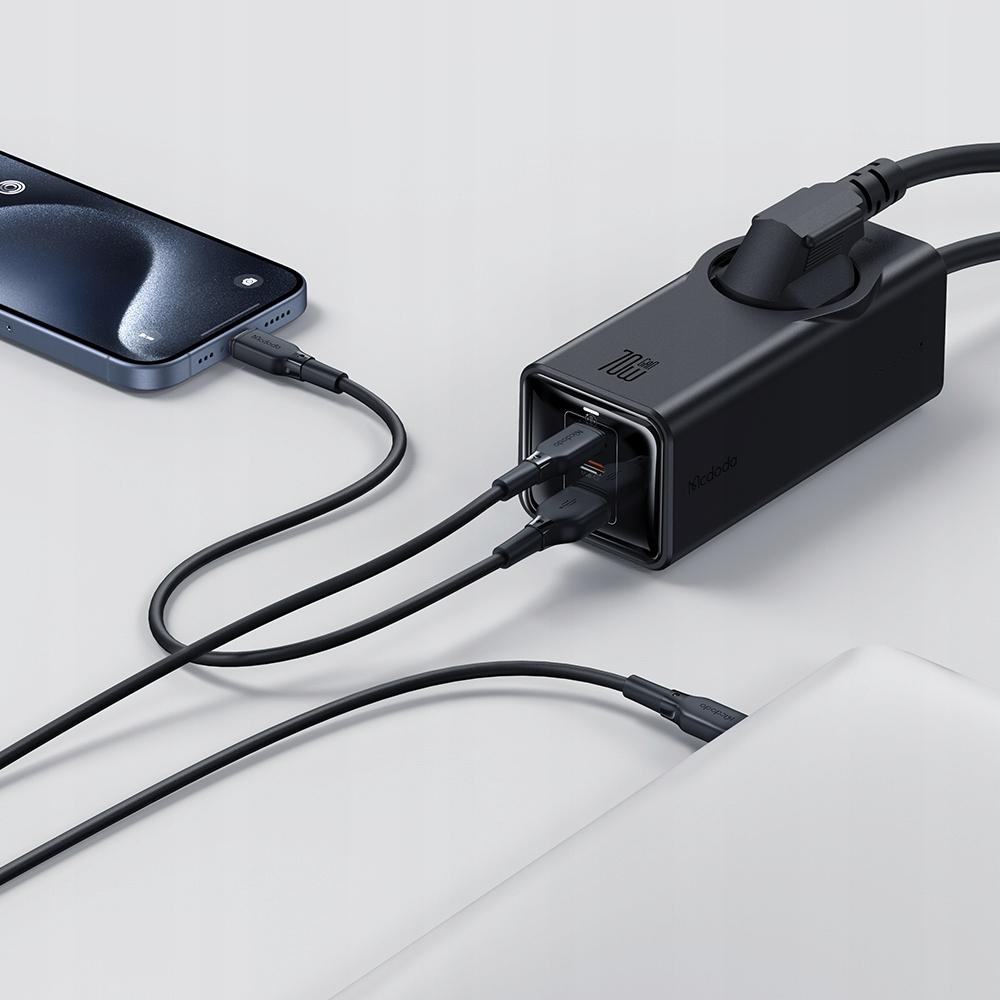 Mcdodo Power Supply List Gan 1Xusb 2Xusb-C 1Xac 70W