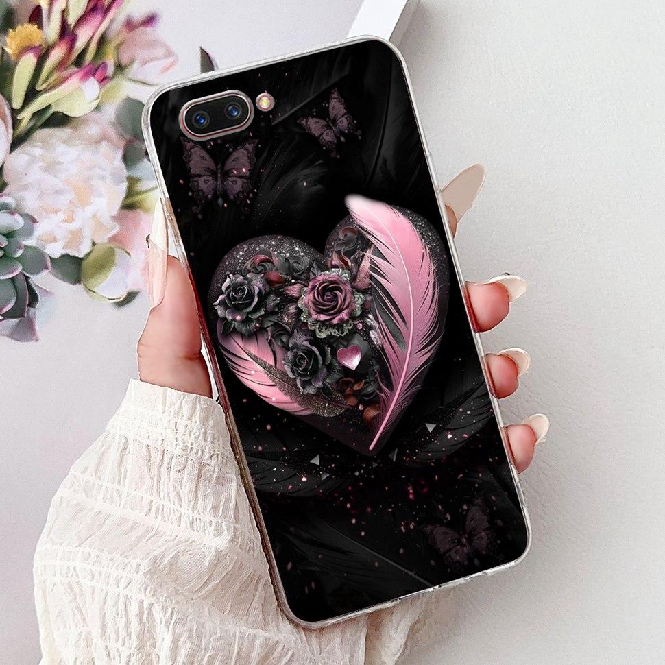 For OPPO A3S Case CPH1803 Soft Slim Fundas Cute Cartoon Cover For Oppo A5 AX5 CPH1809 OppoA3s Phone Cases Oppo A3 s A 3s Coque