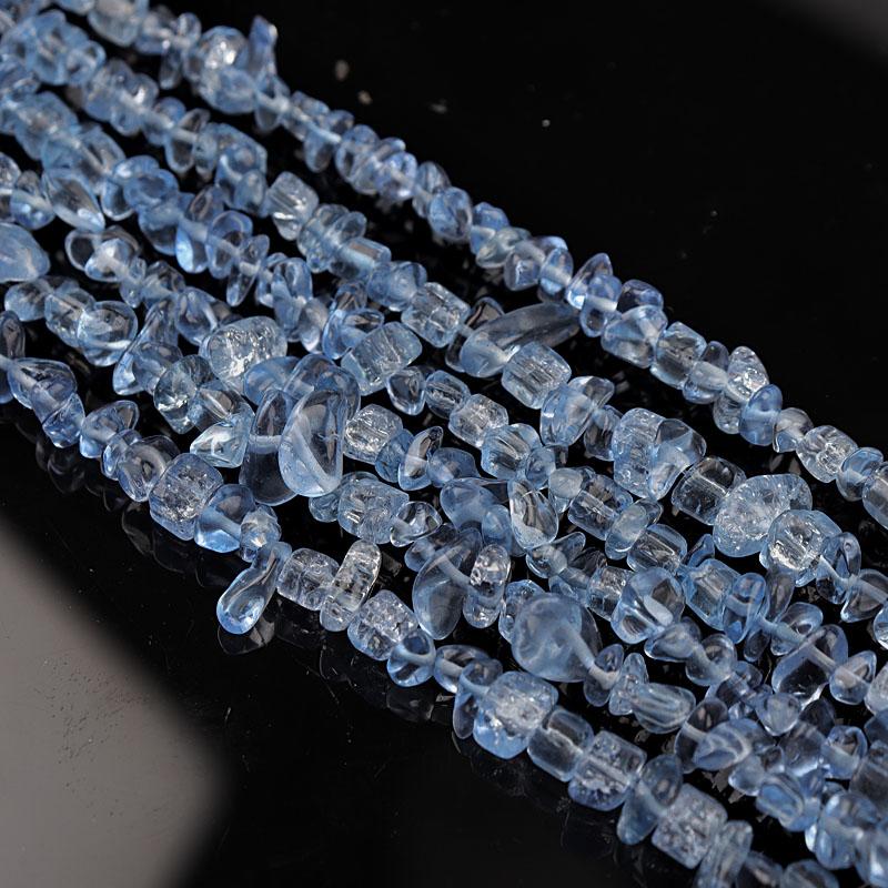 1 Strand Crystal Beads 8X5mm Colorful Irregular Gravel Glass Loose Spacer Beads For Jewelry Making DIY Bracelet Necklace Finding