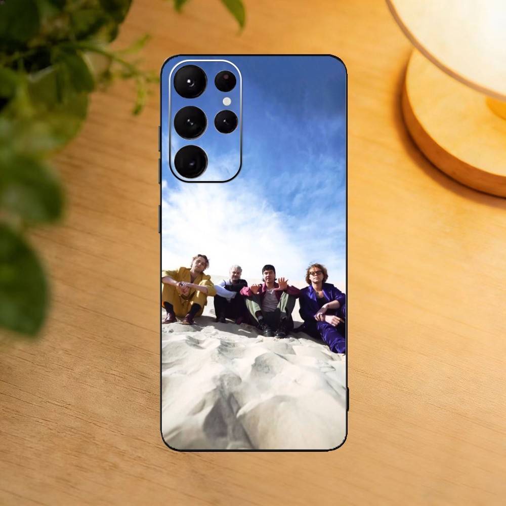 Popular Rock Band 5-5SOS Phone Case For Samsung S25,24,21,22,23,30,Ultra,20,Plus,Fe,Lite,Note Soft Black Cover