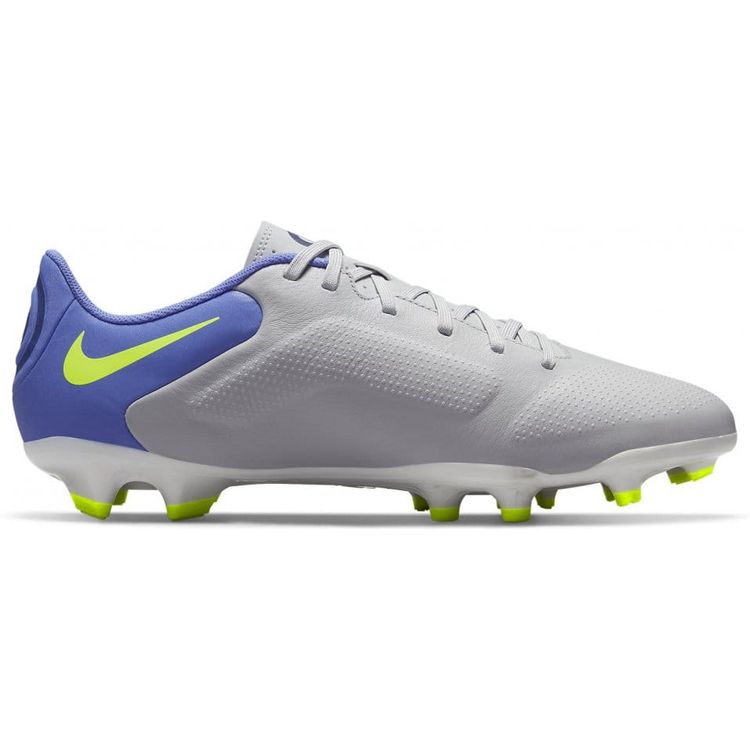 Nike Tiempo Legend 9 Academy Round Toe MG FG Artificial Grass Natural Grass Durable Breathable Soccer Shoes Men Sneaker Blue DA1174-075