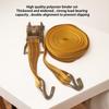 Claw Lorry Lashing Handy Straps 40mm Load Winch Towing Rope 3/6/8/10 Meter Truck Strapping Rope Fastener Tighten Belt Strap Rope