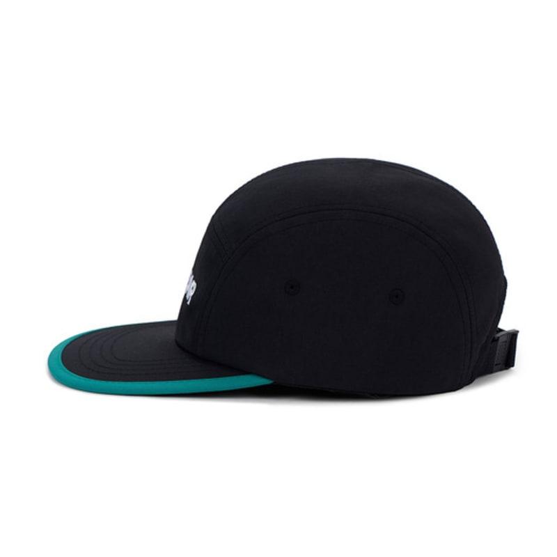 VARZAR Logo Two-Tone Camp Cap Black
