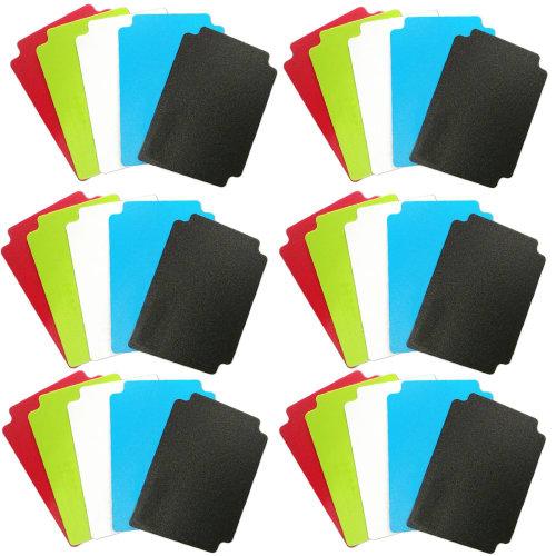 Samcos Card Separators, 5 Colors, Set of 30, Dividers for Deck Cases, Organizing, and Sorting, Perfect for Card Games and Card Storage